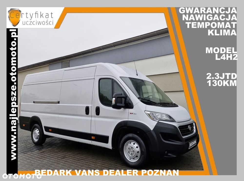 Fiat Ducato, L4H2, Nawigacja, tempomat, klima