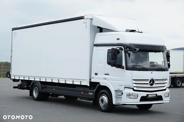 Mercedes-Benz ATEGO / 1530 / ACC / E 6 / FIRANKA + WINDA / ŁAD. 7710 KG / 17 PALET