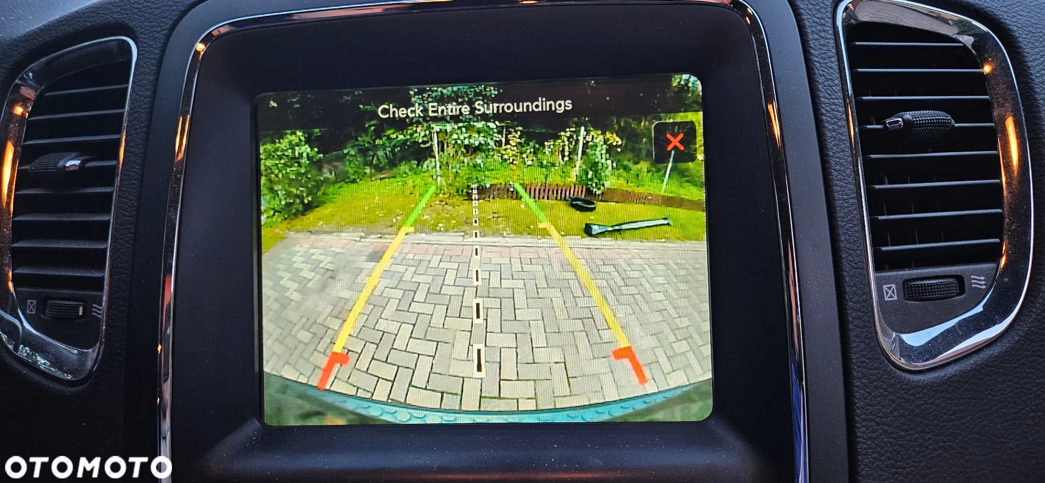 Dodge Durango III LIFT 2014-2017 Wyświetlacz nawigacji Monitor Ekran DUŻY 68270672AE - 4