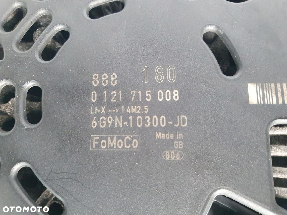 ALTERNATOR Volvo S60 V70 II 2.4 D5 0121715008 6G9N-10300-JD - 6