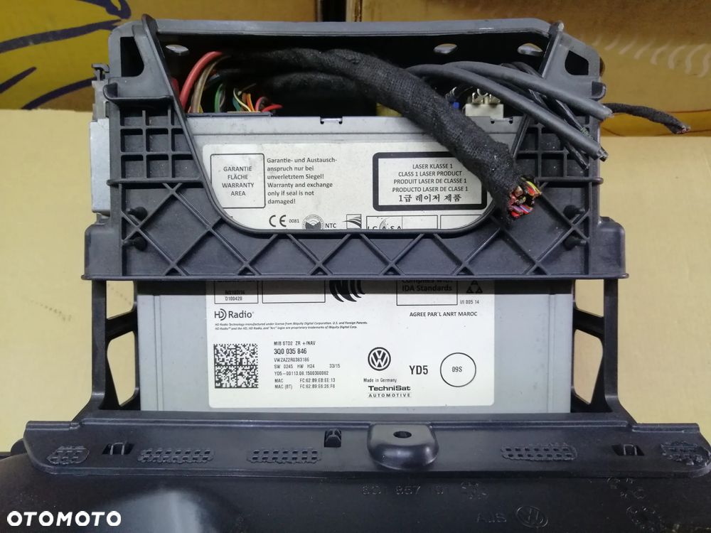 Volkswagen Polo V 6R radio nawigacja czytnik 6C0919603A 3Q0035846 - 2