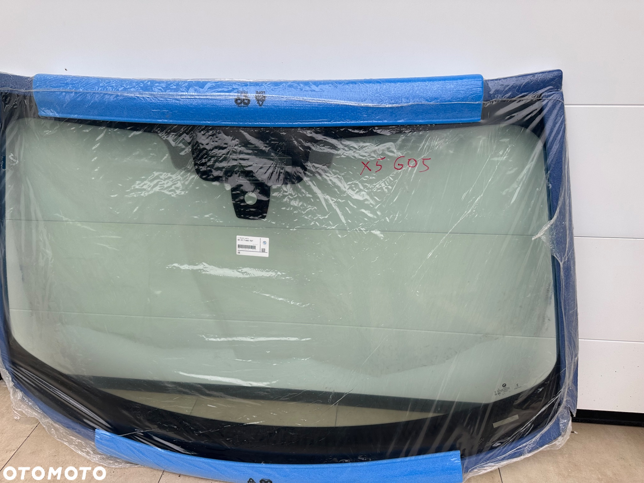 SZYBA CZOŁOWA BMW X5 G05 X7 G07 KAFAS-HUD 7440767 NOWA 7440767 - 7