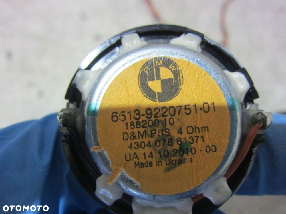 BMW X3 F25 GŁOŚNIKI TOP HIFI HARMAN 9240766 - 10