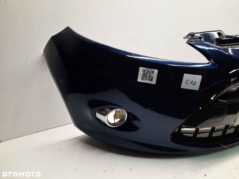 ^ ZDERZAK PRZÓD PRZEDNI FORD FIESTA VII MK.7 C9 NIEBIESKI HALOGENY DO NAPRAWY ! - 6