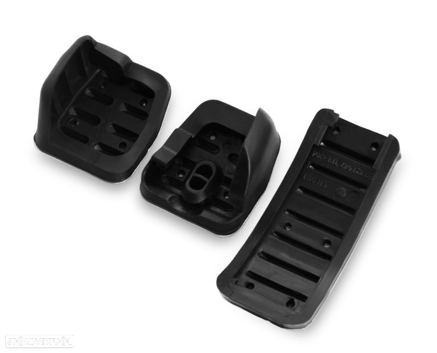 Conjunto Capas Pedais Alumínio Volkswagen Seat Audi - 4 peças - 4