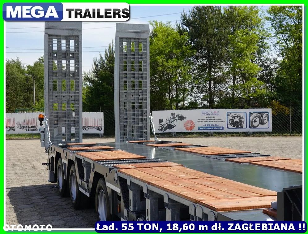 Mega Laweta 13,60 + 5,00 m wysuw, 4 x ZAGŁĘBIANA, najazdy HYDRULICZNE 3,0 M !!! - 14