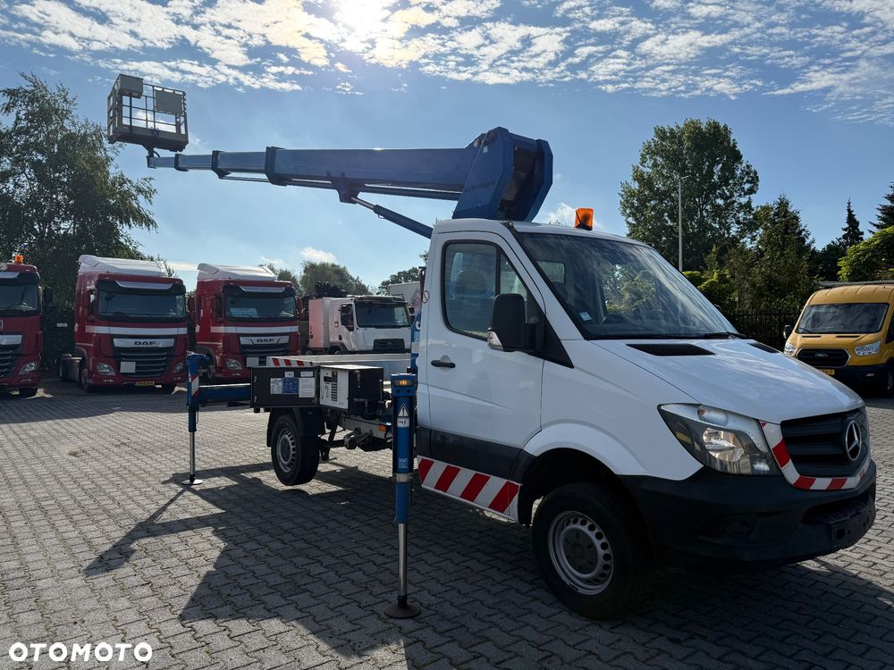 Mercedes-Benz Podnośnik Koszowy Zwyżka Ruthmann TB220 22 metry 14 w Bok Udt jak Wumag Multitel Gsr - 22