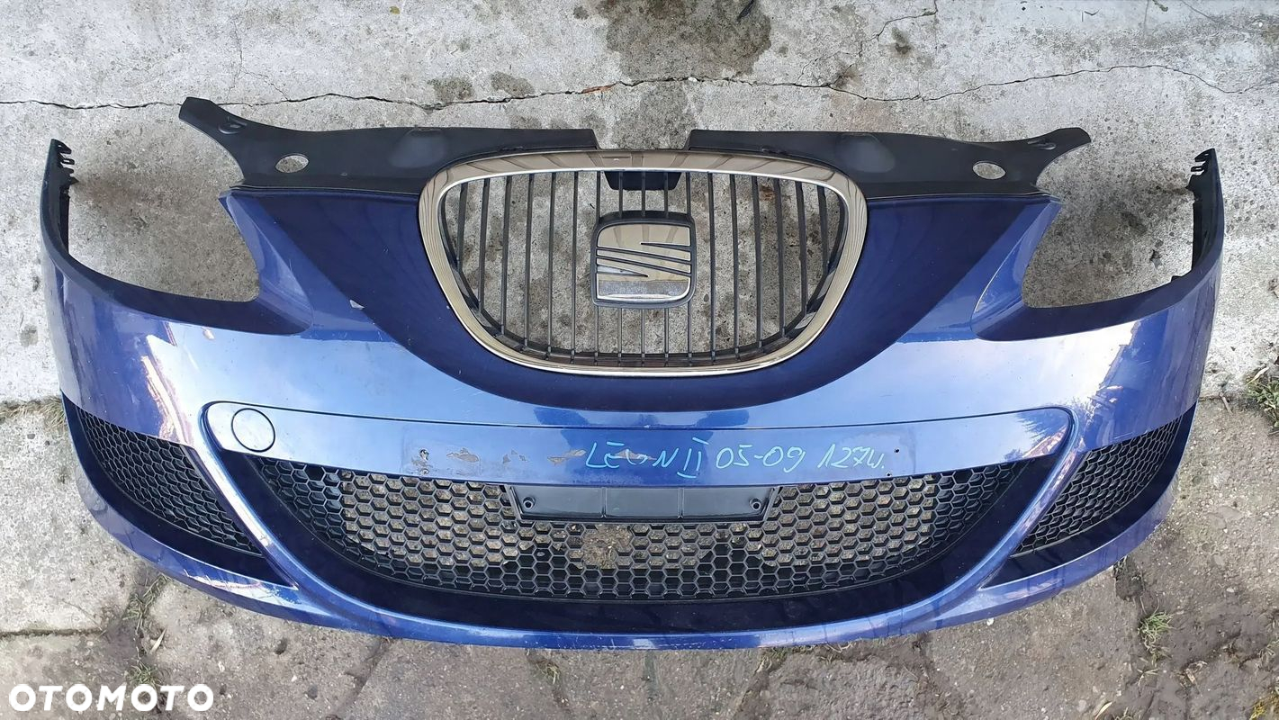 Seat Leon 2 II 1P 05-09 zderzak przedni przód $ - 5
