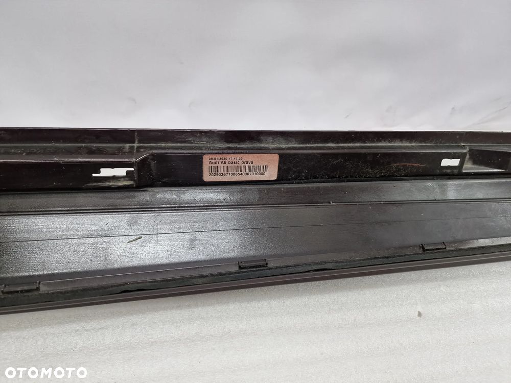 AUDI A6 C8 4K0 18- PRAWA LISTWA PROGOWA / NAKŁADKA PROGU , NR 4K0853856 , NR AUKCJI PR269 - 14