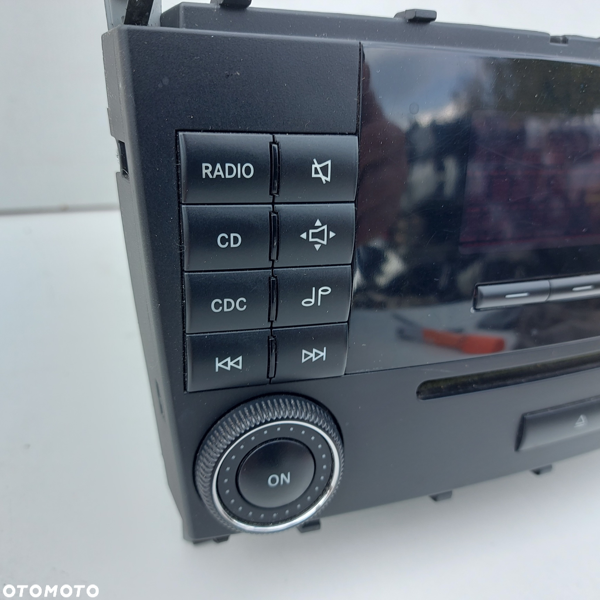 RADIO RADIOODTWARZACZ CD MERCEDES C W203 ORYGINAL DEMONTAZ 2038273842 - 3
