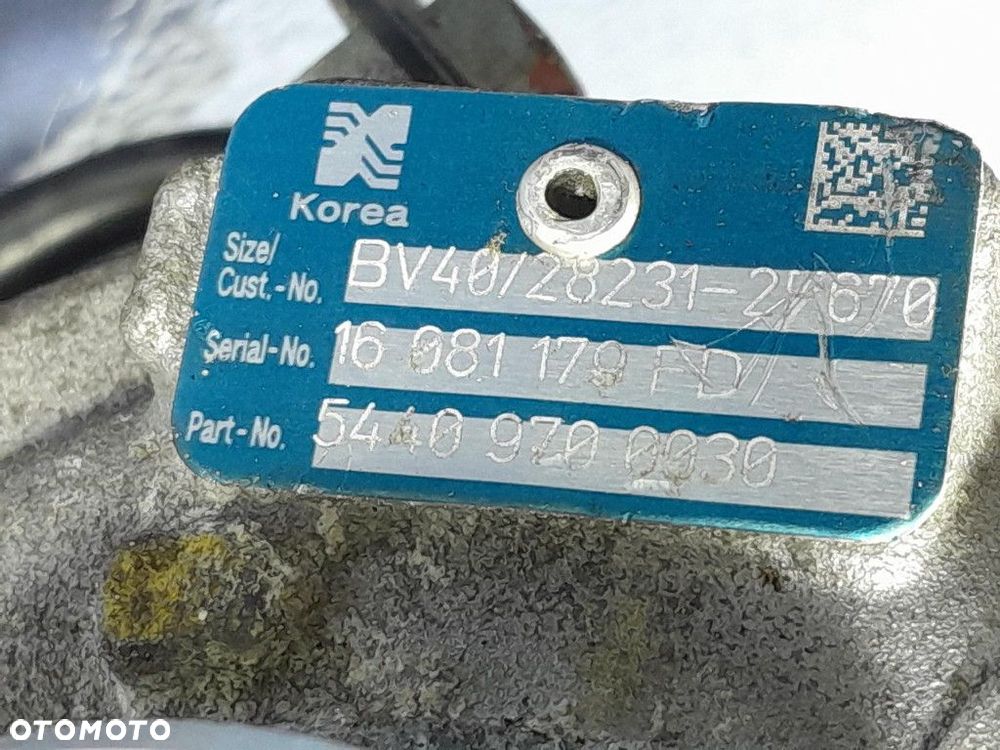 HYUNDAI TUCSON III 2.0 CRDI 136 KM D4HA TURBOSPRĘŻARKA 54409700030 - 8