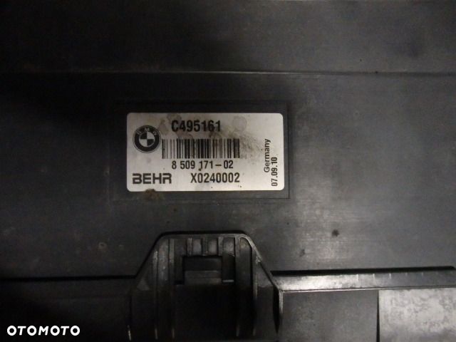 BMW F07 F10 F11 2.0D N47 KOMPLET CHŁODNIC Z WIATRAKIEM 8509171 RAF-AUTO CZĘŚCI BMW - 3
