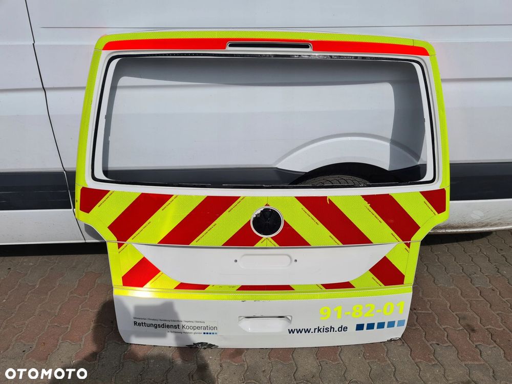 VW T6 klapa bagażnika biała LB9A - 1
