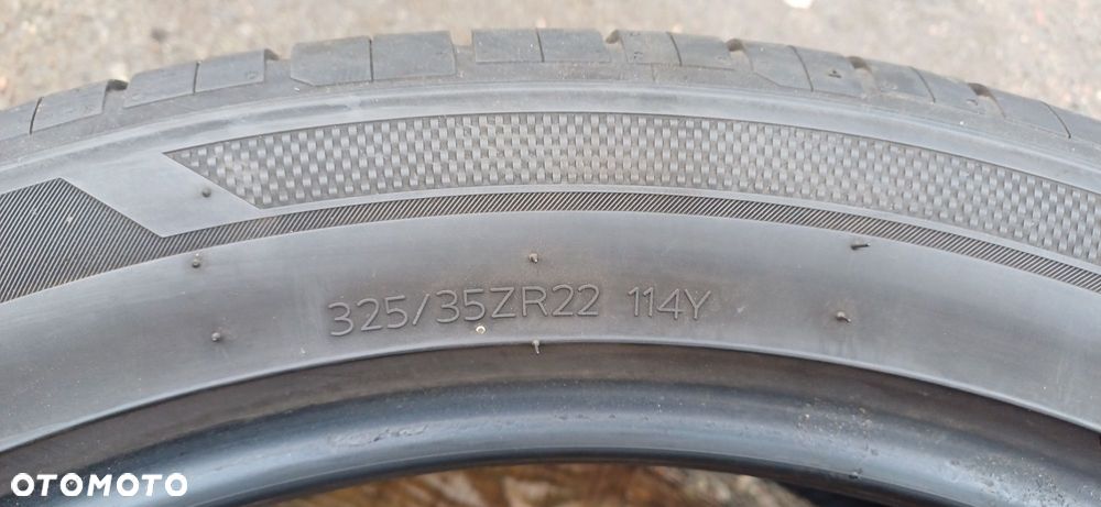 325/35R22 114Y HANKOOK , dwie używane opony letnie. - 6
