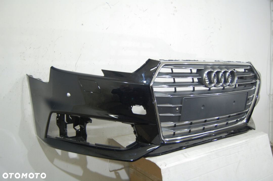 ZDERZAK AUDI S4 A4 S-LINE B9 8W 2017-2019 GRILL - 2