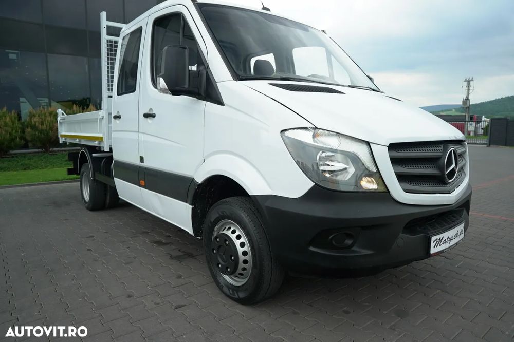 Mercedes-Benz SPRINTER / BASCULATOR / CU OPȚIUNI / 6 LOCURI / DOUĂ / MANUAL / IMPORTAT - 14