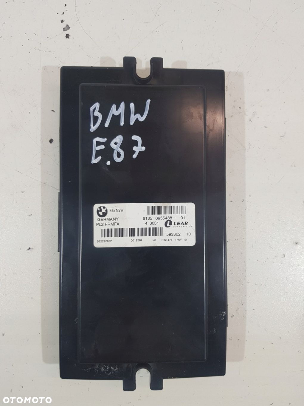 STEROWNIK ŚWIATEŁ BMW E87 2.0D EUROPA 6955488 - 2