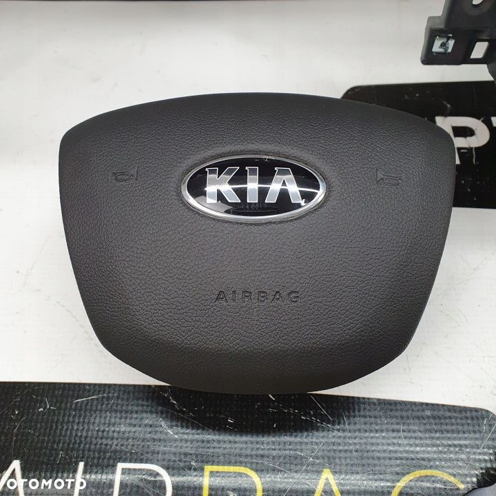 KIA RIO III 3 DESKA ROZDZIELCZA KONSOLA KOKPIT PULPIT PODUSZKI AIRBAG AIR BAG PASY KIT SET - 6