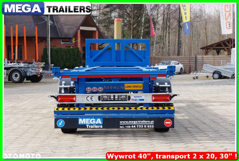 Mega 65 m³ wywrotka na kontener 40 Ft / do 44,0 T DMC zestawu !!! - 6