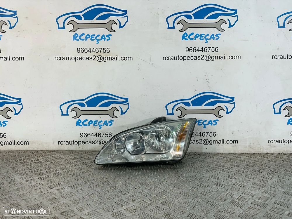 .Otica Farol Frente Frontal Esquerda Ford Focus 2 Mk2 Fase 1 4M51-13W030-BD - 2
