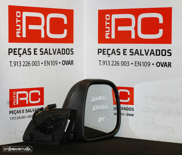 ESPELHO RETROVISOR DIREITO RENAULT KANGOO
