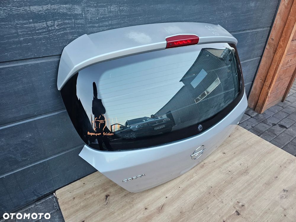 KLAPA BAGAŻNIKA TYŁ OPEL CORSA D 5 DRZWI 5D Z157 - 16