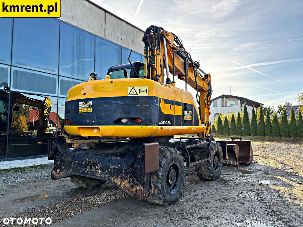 JCB JS 145 W KOPARKA KOŁOWA 2011R. | JS 130 160 313 315 CAT KOMATSU PW 140 - 18