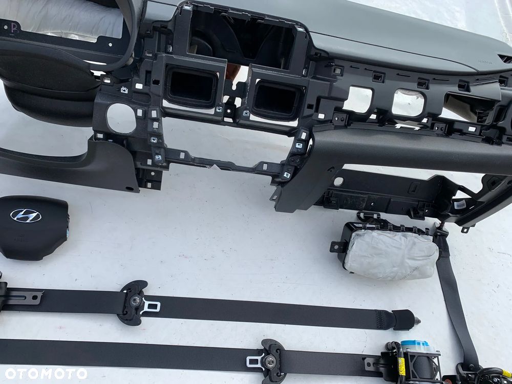 HYUNDAI KONA DESKA KONSOLA KOKPIT PULPIT PÓŁKA PARAPET AIR BAG SRS PODUSZKI POWIETRZNE KIEROWCY PASAŻERA AIRBAG Okazja Sprawdź Raz2 !!! - 13