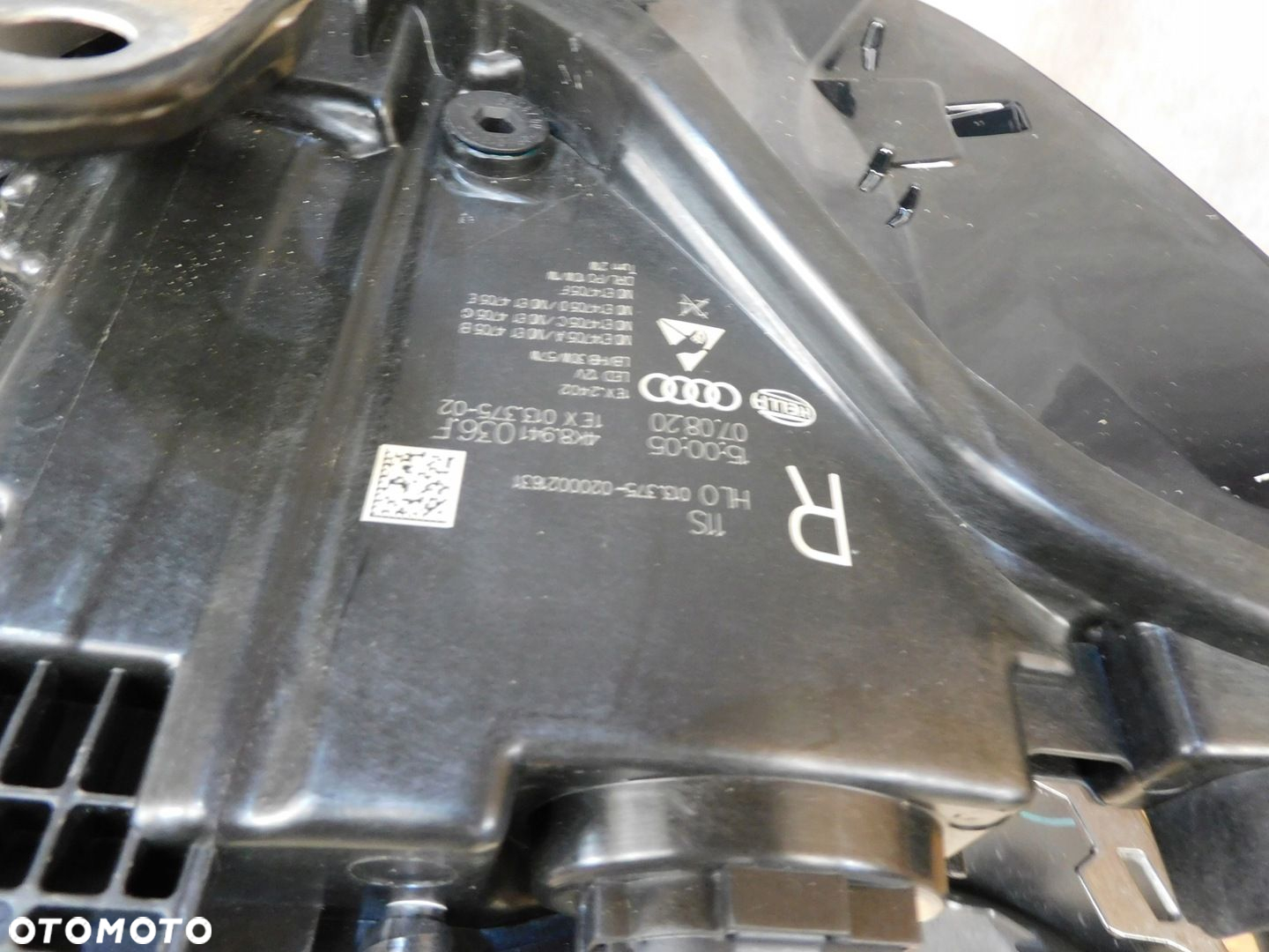 AUDI A7 C8 4K8 S LINE PRZÓD ZDERZAK LAMPY MASKA PAS BŁOTNIKI MATRIX - 10