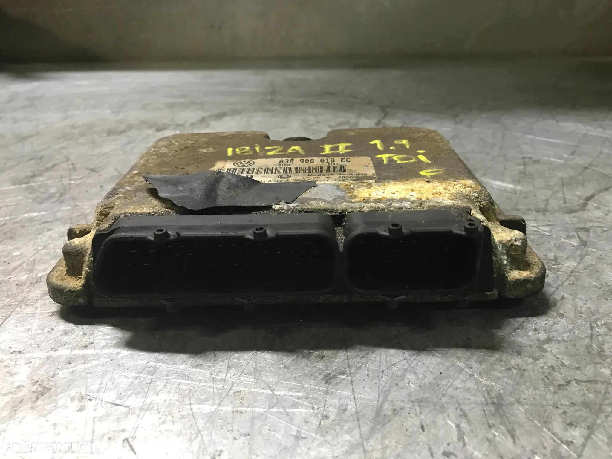 CENTRALINA DO MOTOR SEAT IBIZA 6K2 1.9TDI REF 0281001914 038906018EC - 1