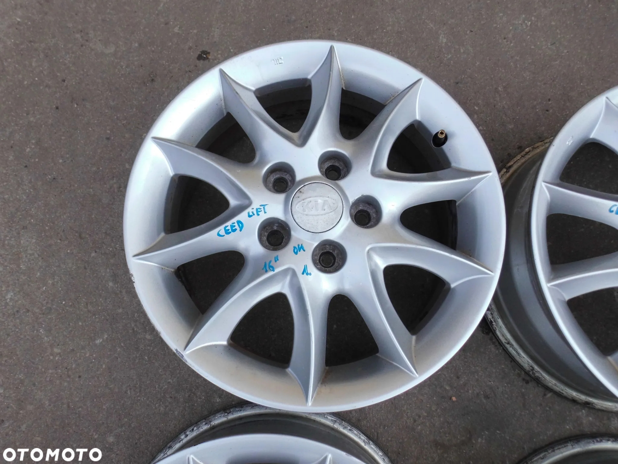 FELGI ALUMINIOWE KIA VENGA CEED I LIFT II HYUNDAI I30 I II ORYGINAŁ - 2