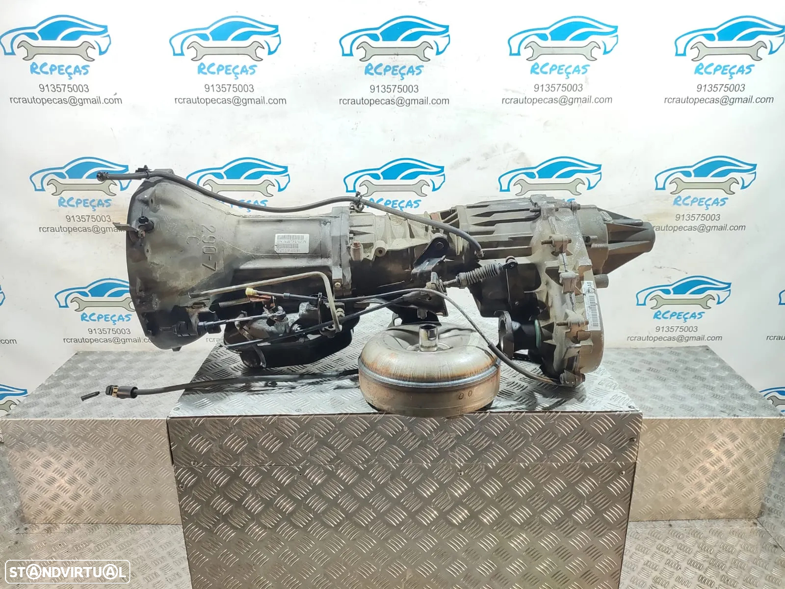 - Caixa 5 Velocidades Automática Jeep / Chrysler 247J - 4.0i V6 12v 190cv 190 cv ERH - 247J M1-B4-32 P52098871AB - Jeep Grand Cherokee II - 15