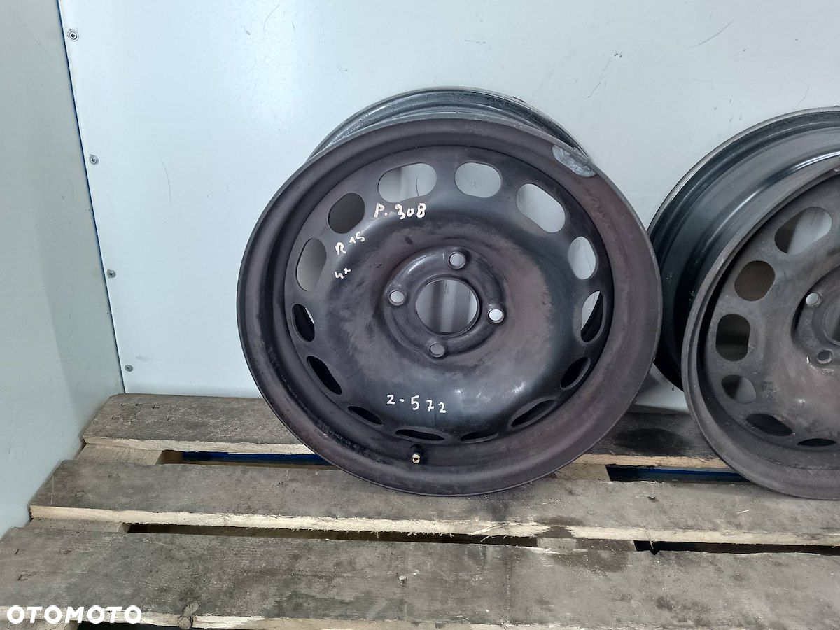FELGI STALOWE KOMPLET 15 PEUGEOT 308 KBA43929 - 2