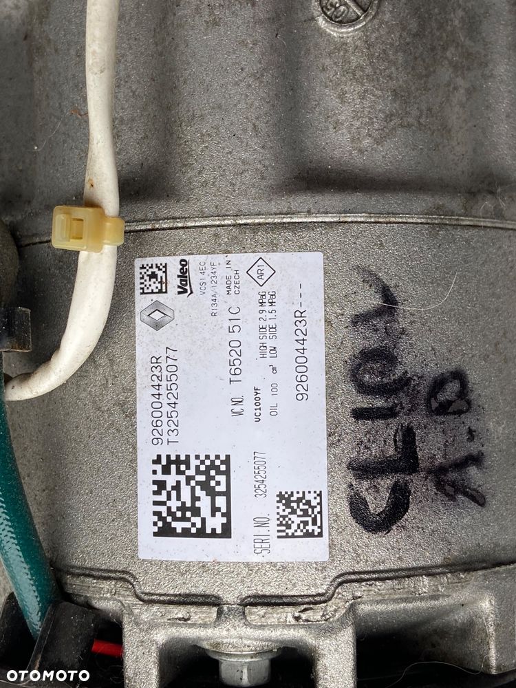 SPRĘŻARKA KOMPRESOR KLIMATYZACJI  RENAULT CLIO V 1.0 - 5