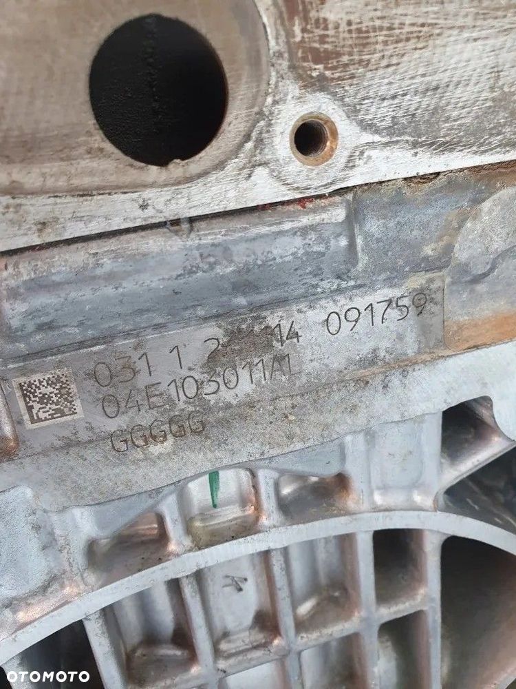 A3 8V GOLF 7 PASSAT B8 LEON SILNIK KOMPLETNY SŁUPEK 1.4TSI CZD 04E103011AL - 15