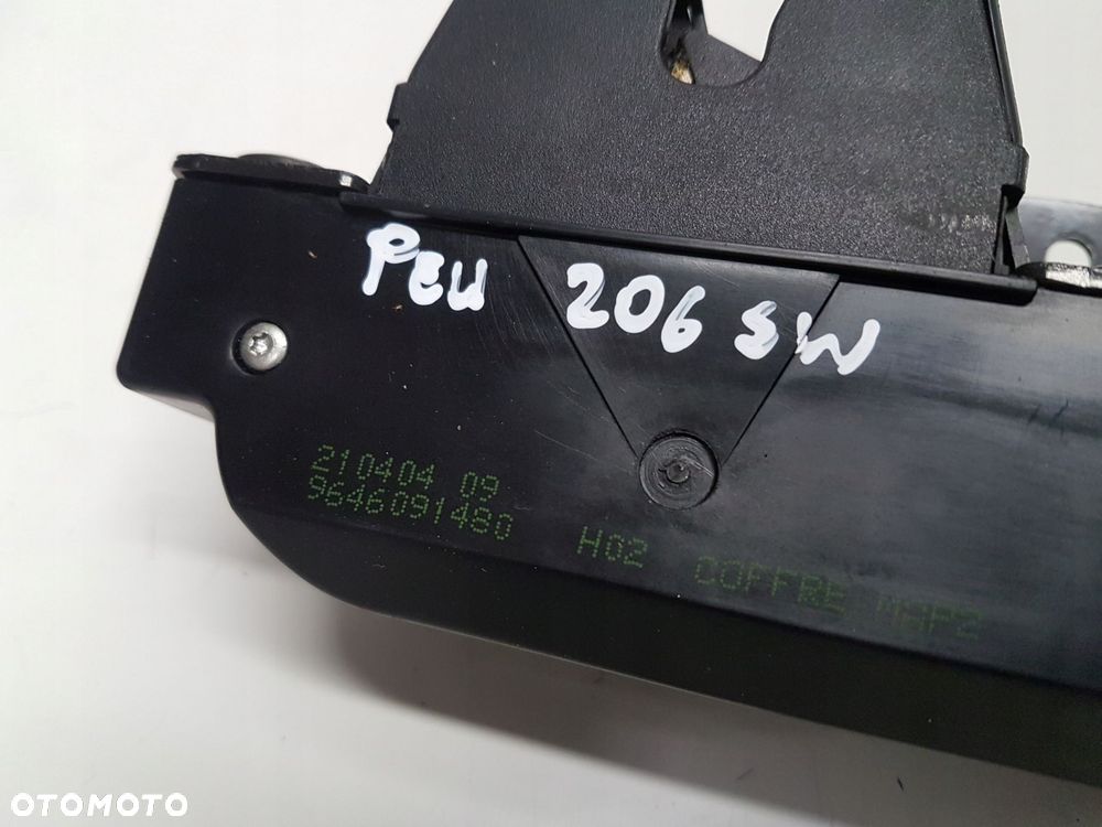 PEUGEOT 206 SW ZAMEK KLAPY TYŁ TYLNEJ 9646091480 - 4