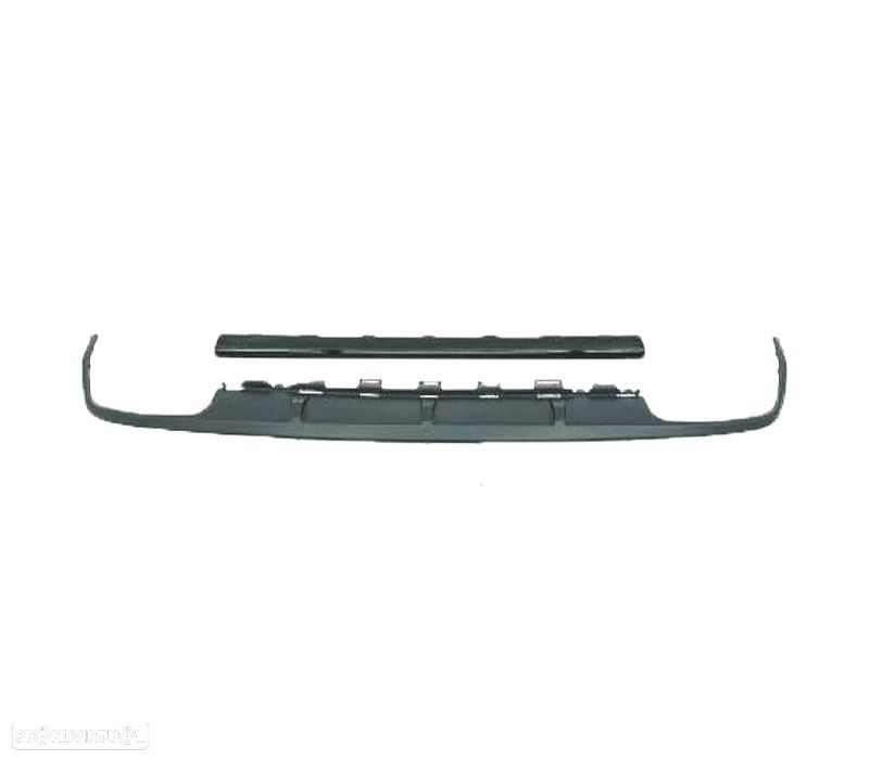 DIFUSOR MERCEDES CLASE E W212 09-13 LOOK E63 AMG PRETO - 2
