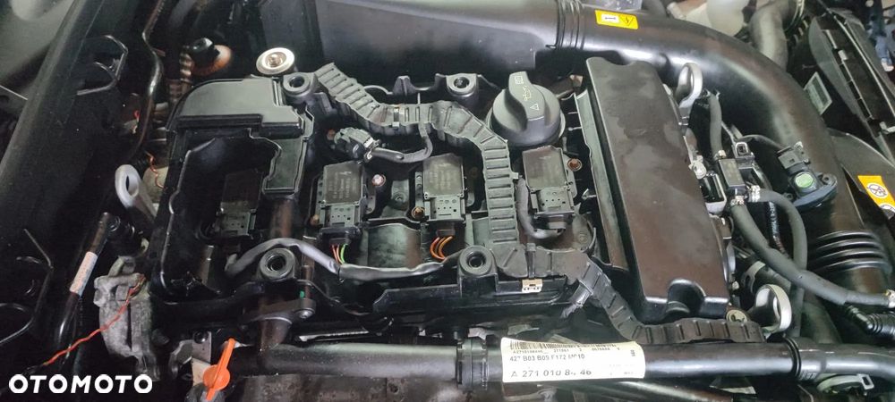 MERCEDES W204 W212 SILNIK KOMPLETNY 1.8 CGI 271861 63tys. km - W AUCIE