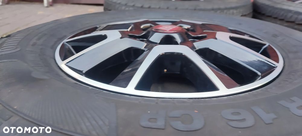 Koła Felgi Aluminiowe Oryg. Fiat Ducato Camper 16Cali 5x118 Continental 225/75/16CP 2023r Bdb !!! Starogard Gdański - Wysyłka 1374083080 - 9