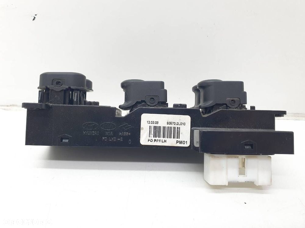 PRZEŁĄCZNIK PANEL SZYB PRZÓD PRZEDNI LEWY HYUNDAI I30 I EU 93570-2L010 - 4