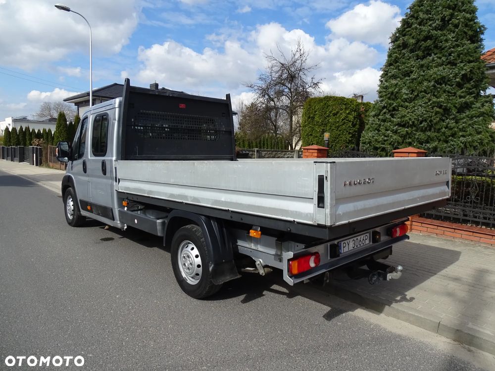 Peugeot BOXER 130 KONI ,DOKA, KLIMATYZACJA, 7 OSÓB + SKRZYNIA ,127 tys/km -dokumenty. - 3