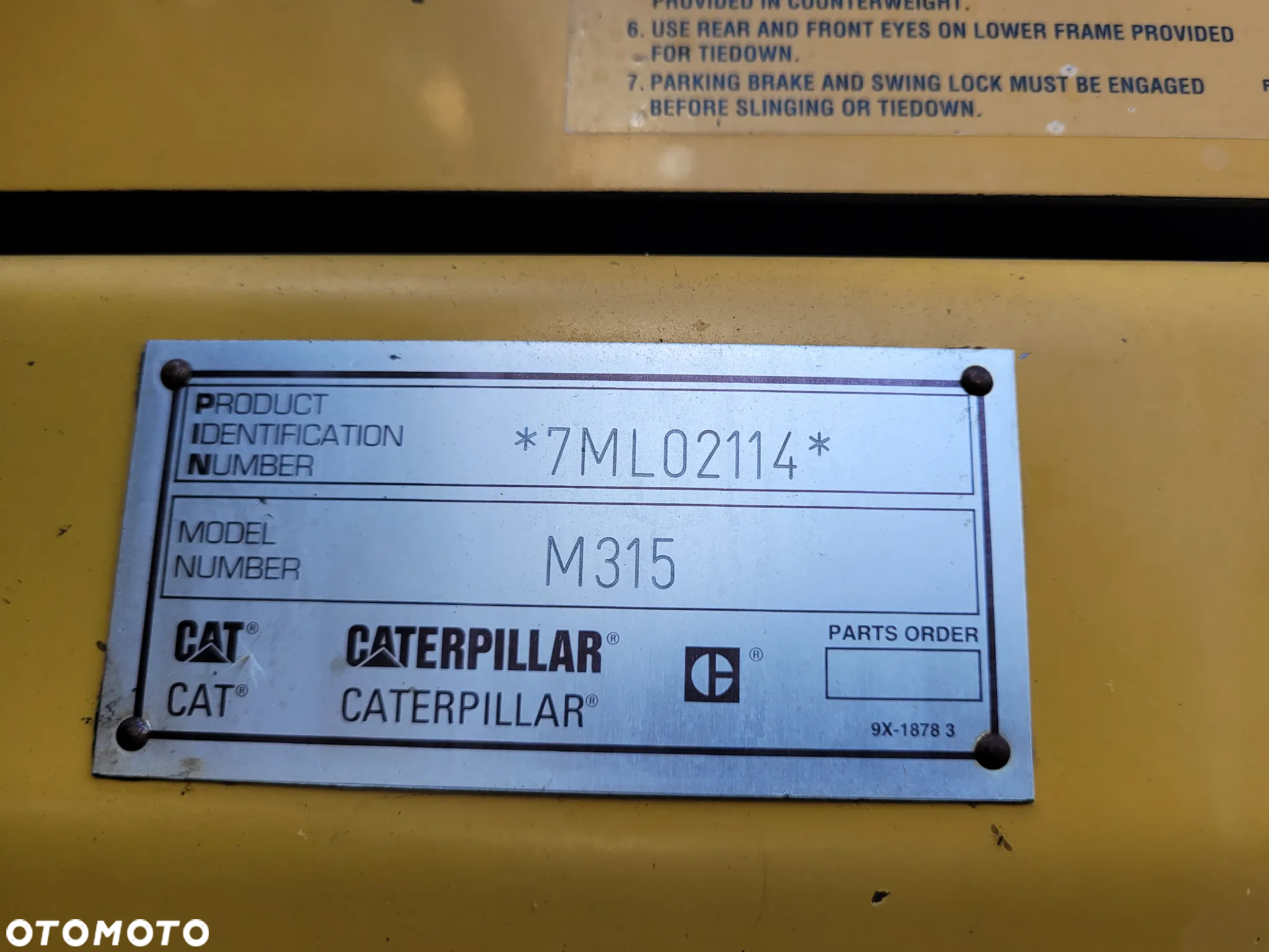 Caterpillar M 315 - 30