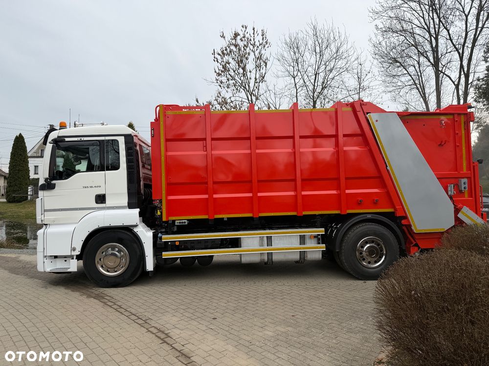 MAN TGS18.420 / ŚMIECIARKO MYJKA / ŚMIECIARKA / EURO 6 / STAN TOP - 2