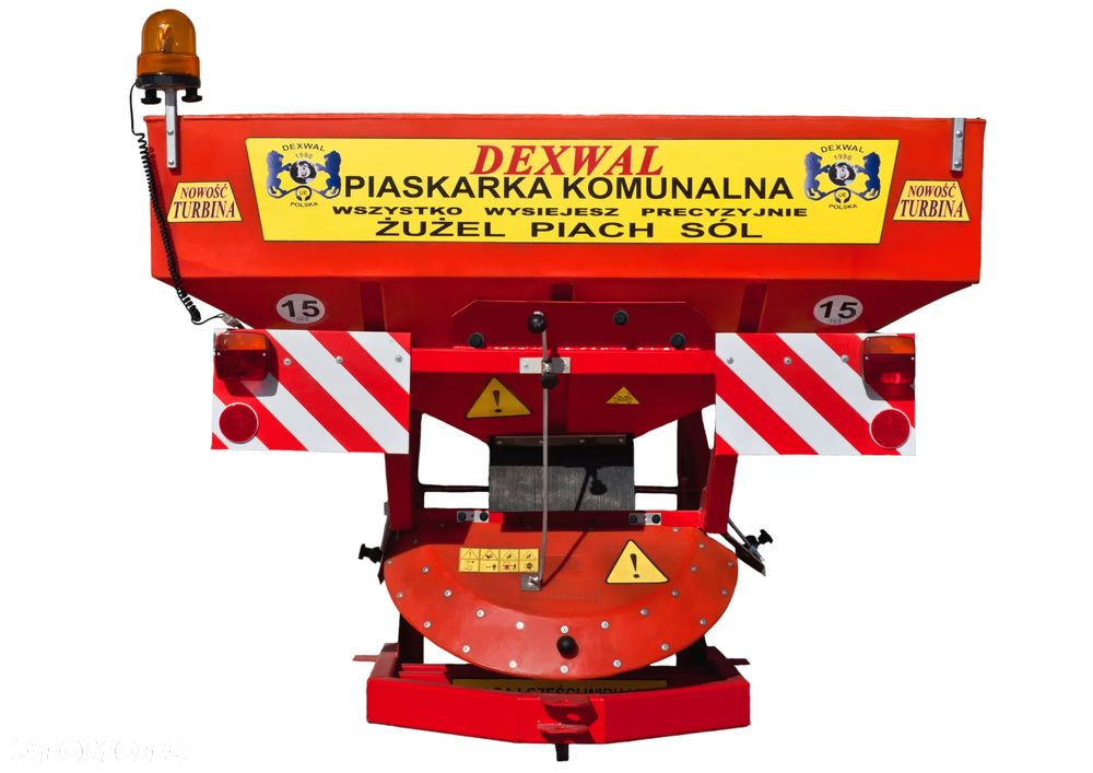 Dexwal Bis Solarka Posypywarka Piaskarka Komulana Drogowa 850 L 1200 KG - 1