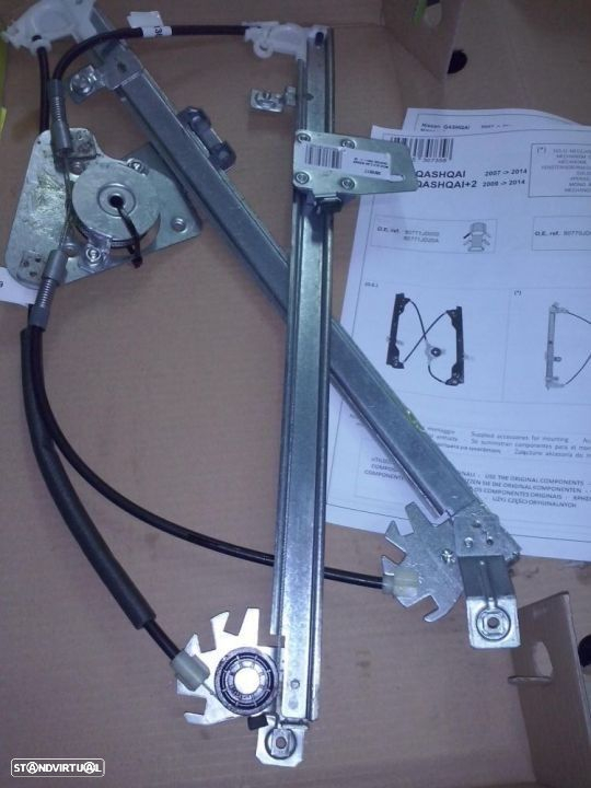 elevadores elétricos vidro porta Nissan Qashqai - 2