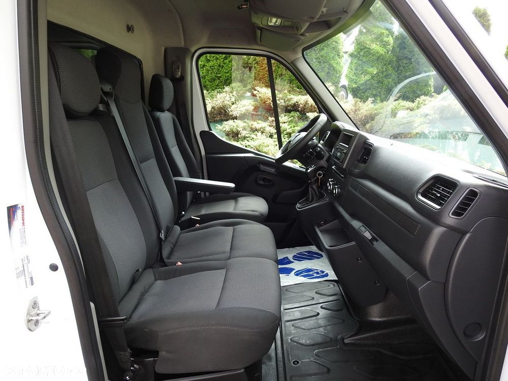 Renault MASTER PLANDEKA 10 PALET WEBASTO KLIMATYZACJA TEMPOMAT LEDY PNEUMATYKA  165KM - 37