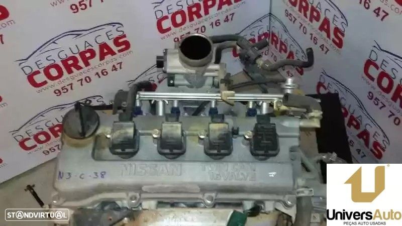 MOTOR COMPLETO NISSAN MICRA II 2001 -CG10 - 5