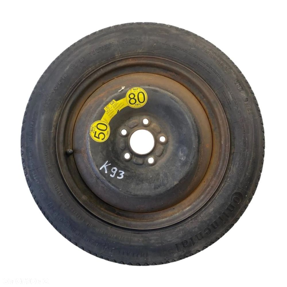 KOŁO DOJAZDOWE FORD FOCUS MK3 MONDEO MK4 C-MAX 125/90R16 5X108 AM51BA - 5