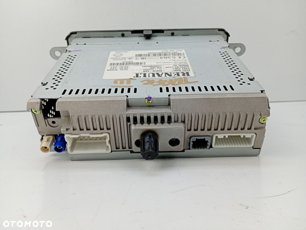 radio z nawigacją renault trafic III talento nv300 vivaro b 2014-2021r 281154548r - 6