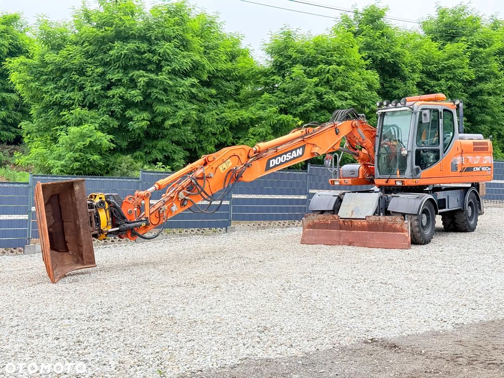 Doosan * DOOSAN DX160W *ROTOTILT* GPS 2D Leica * Sprowadzona * Stan Perfekcyjny * Koparka Kołowa * - 15